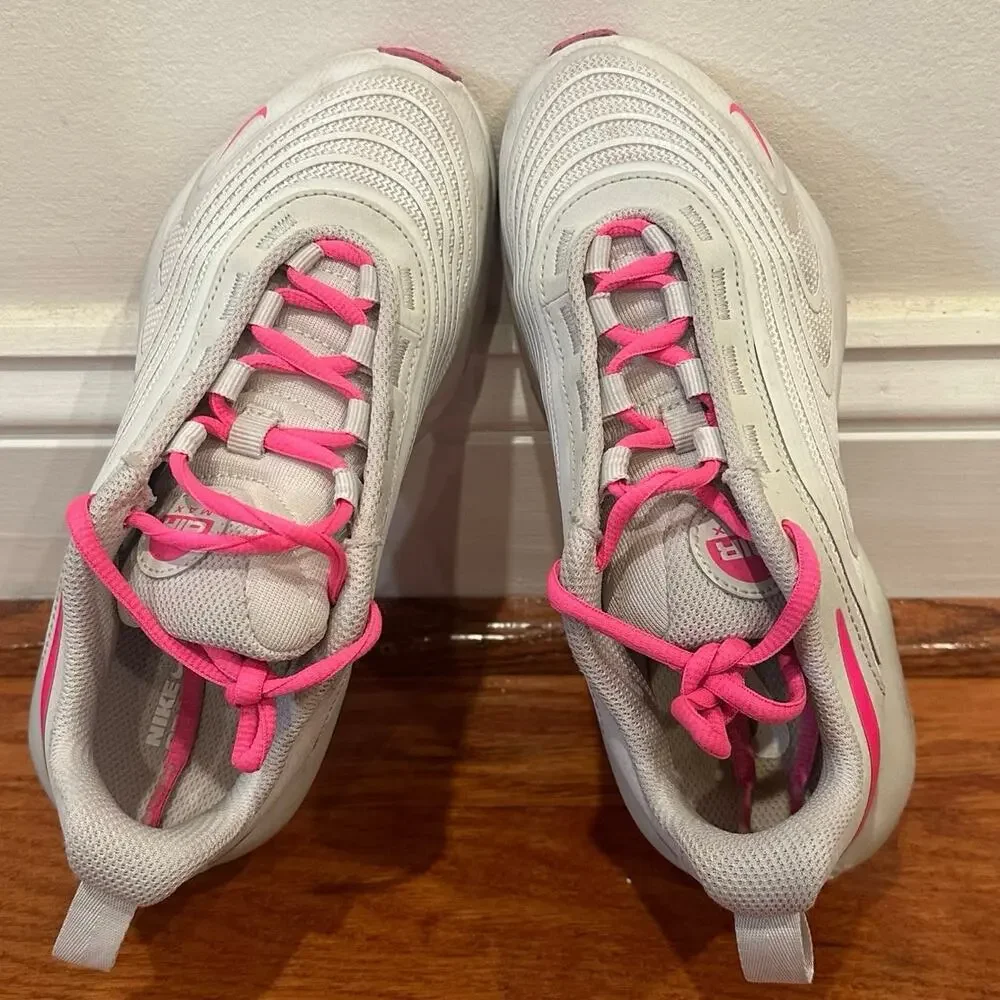 Nike Air Max Fire Sneaker sz 3.5 Youth Grey Pink Nike Sneakers
